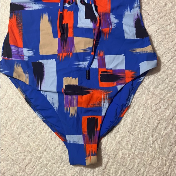 Red Carter one Piece Swimsuit multicolor size S - Picture 4 of 8